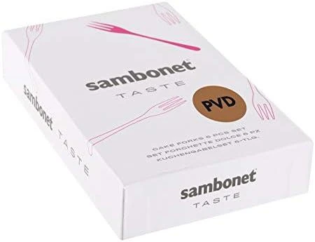 „Sambonet Taste PVD 6 Cake Fork“ rinkinys