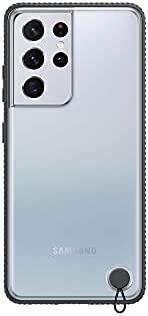 Dėklas GG998CBE Clear Protective Cover for Samsung Galaxy S21 Ultra Juodas (Juodas)