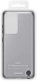Dėklas GG998CBE Clear Protective Cover for Samsung Galaxy S21 Ultra Juodas (Juodas)