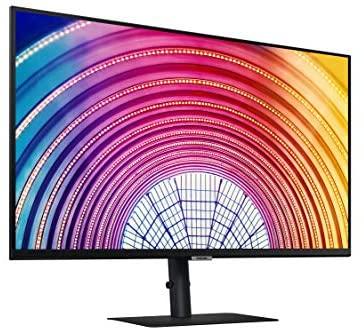 Monitorius SAMSUNG S32A600U 32inch Bezelless 16:9 2560x1440 VA 4ms HDR10 HAS/Swivel/Pivot/Tilt 130mm HDMI/DP/USB-C 90W LAN USB3-HUB VESA 100