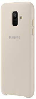 Samsung Galaxy A6 dėklas Dual Layer (Auksinis)