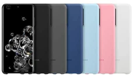 Dėklas Samsung Galaxy S20 Ultra Silikoninė Nugarėlė Rožinė