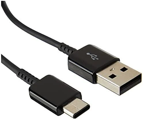 DG930IBEG Samsung laidas USB A iki USB C 1,5 m, Juodas (Juodas)