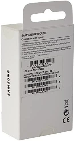 DG930IBEG Samsung laidas USB A iki USB C 1,5 m, Juodas (Juodas)