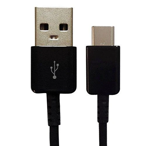 Samsung Įkrovimo kabelis (C tipo USB) (Juodas) 2 vnt.
