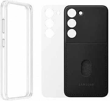 Dėklas MS911CBE Frame Cover Samsung Galaxy S23, Juodas