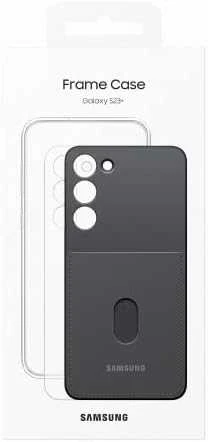 Dėklas MS916CBE Frame Cover Samsung Galaxy S23 Plus, Juodas