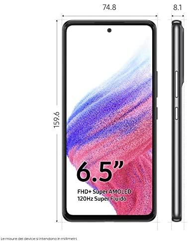 Samsung Tel. A536B Galaxy A53 5G 6/128GB DS Juodas