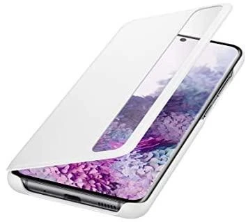 Dėklas ZG980CWE Aiškaus vaizdo dangtelis, skirtas Samsung Galaxy S20 (Baltas)