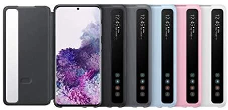 Dėklas ZG980CWE Aiškaus vaizdo dangtelis, skirtas Samsung Galaxy S20 (Baltas)