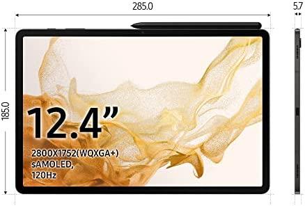 Planšetė Samsung Galaxy Tab S8+ WiFi 8GB/128 GB Pilkas (Gray)