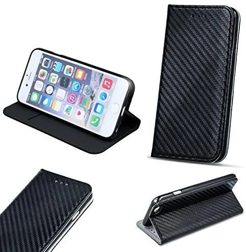 Forever Reach Dėklas Smart Magnet Samsung J510 J5 2016 juodas