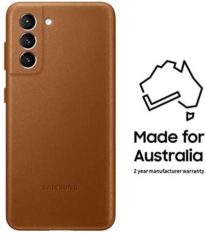 Dėklas VG996LAE odinis dangtelis, skirtas Samsung Galaxy S21 Plus rudas (rudas)