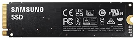 Kietasis diskas SSD Samsung 980/250 GB/SSD form factor M.2 2280/SSD sąsaja M.2 NVME/Rašymo greitis 1300 MB/s/Skaitymo greitis 2900 MB/s/MZ-V8V250BW