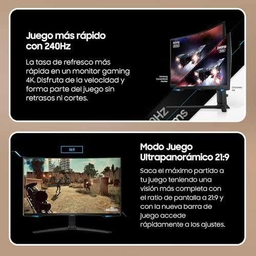 Monitorius Samsung LS32BG650EUXEN / 32" / VA / QHD / 2560 x 1440 / 16:9 / 1 ms / 350 cd/m² / 240 Hz