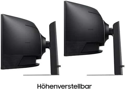 Monitorius - Samsung ViewFinity S9 S49C950UAU 49", Lenktas, Dual QHD, KVM, Juodas