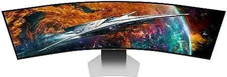 Monitorius - Samsung Odyssey OLED G9 49-Colių Dual QHD 240Hz Lenktas Juodas