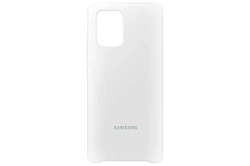 Dėklas Samsung Galaxy S10 Lite Silikoninė Nugarėlė Balta