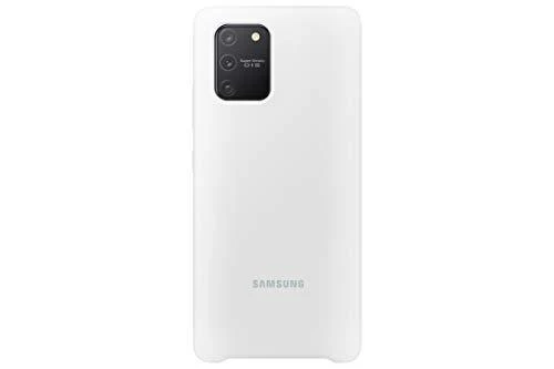 Dėklas Samsung Galaxy S10 Lite Silikoninė Nugarėlė Balta