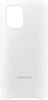 Dėklas Samsung Galaxy S10 Lite Silikoninė Nugarėlė Balta