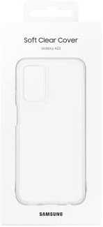 Dėklas Samsung Galaxy A23 5G Soft Clear Cover Juodas