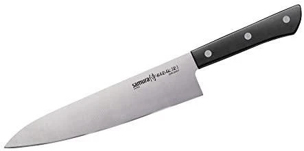Samura HARAKIRI rinkinys 3vnt. universalūs Virtuviniai peiliai iš AUS 8 japoniško plieno 59 HRC