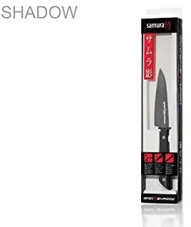 Samura SHADOW Universalus peilis su juoda nepridegančia danga 4,0"/99mm iš AUS 8 Japoniško plieno 59 HRC