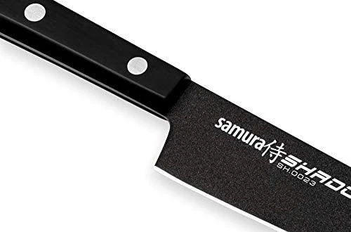 Samura SHADOW Universalus peilis su juoda nepridegančia danga 4,0"/99mm iš AUS 8 Japoniško plieno 59 HRC