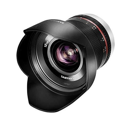 Objektyvas Samyang 12mm F2 NCS CS juodas Fuji X