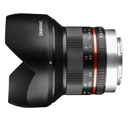Objektyvas Samyang 12mm F2 NCS CS juodas Fuji X