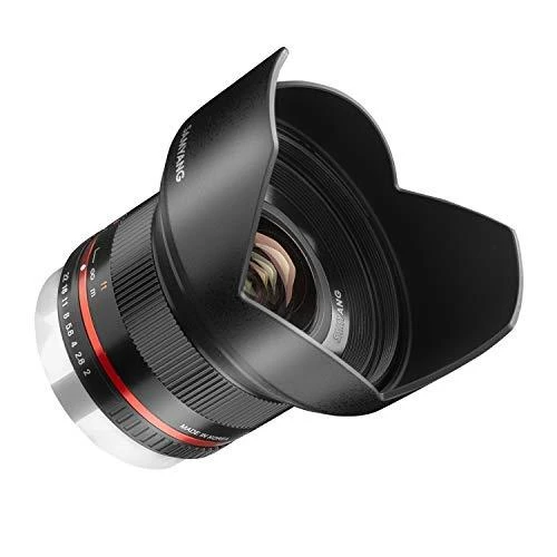 Objektyvas Samyang 12mm F2 NCS CS juodas Fuji X