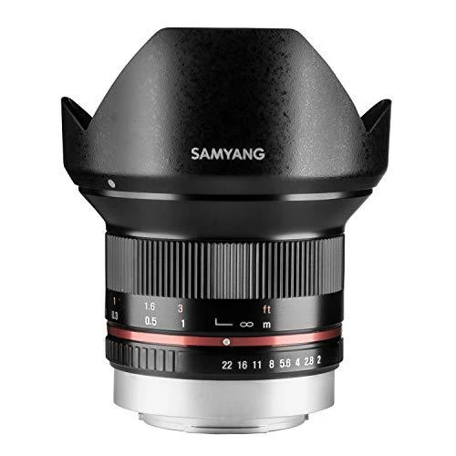 Objektyvas Samyang 12mm F2 NCS CS juodas Fuji X