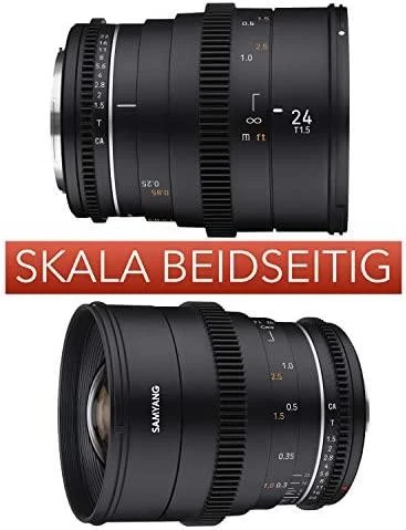 Objektyvas SAMYANG 50MM T1.5 VDSLR MK2 CANON EF