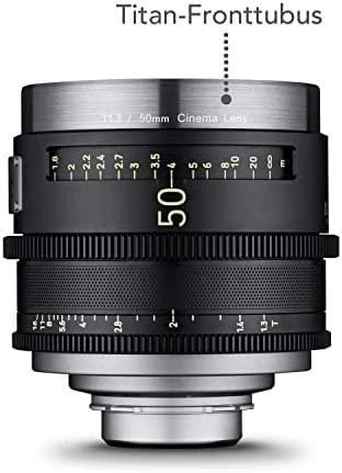 Objektyvas Samyang Xeon Meister 50mm T1.3 Canon