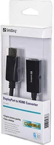 Sandberg adapteris DisplayPort>HDMI