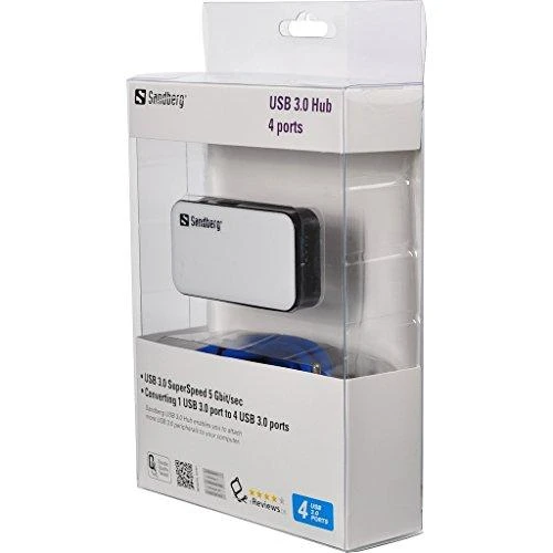 Sandberg USB 3.0 Hub 4 prievadai