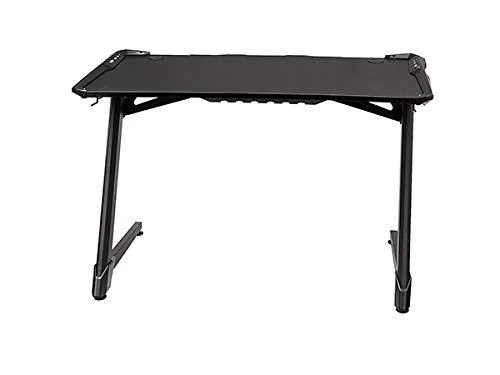 Žaidimų stalas Sandberg Fighter Gaming Desk 2 LED, su pašvietimu, Juodas