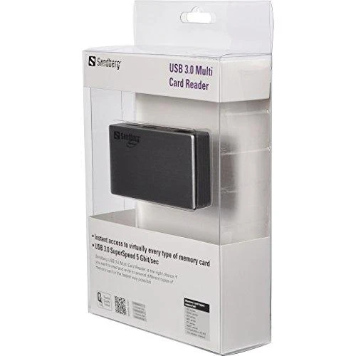 Sandberg USB 3.0 kelių kortelių skaitytuvas