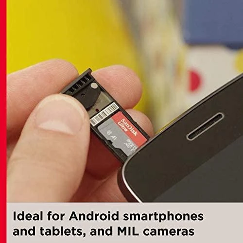 SanDisk kortelės įdėjimas į telefoną