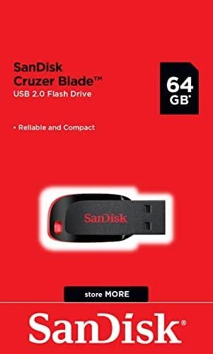 USB laikmena Sandisk Cruzer Blade 64 GB