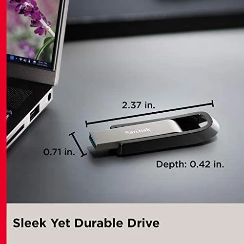 USB laikmena SanDisk 128GB Extreme Go USB 3.2