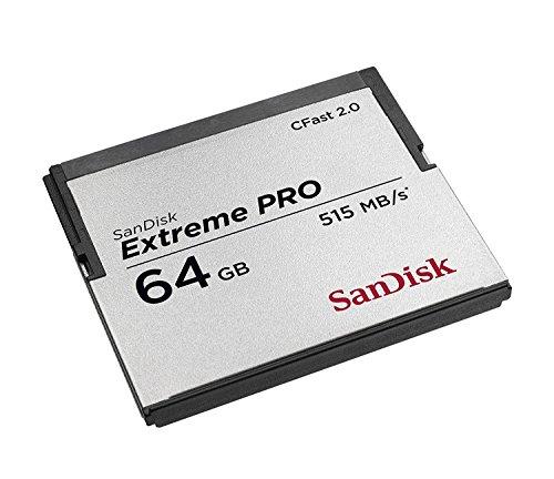 Atminties kortelė SanDisk CFAST 2.0 VPG130 64GB Extreme Pro SDCFSP-064G-G46D