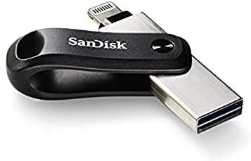 „SANDISK iXpand Flash Drive Go 256GB“ – USB3.0 + „Lightning“ – skirti „iPhone“ ir „iPad“