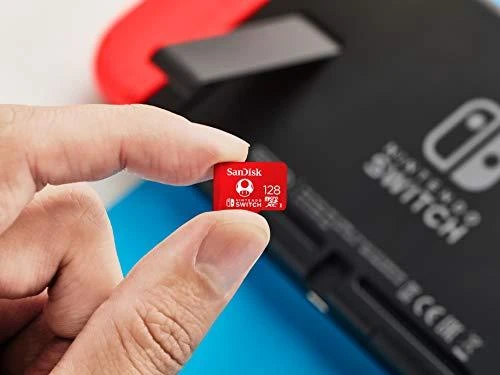 SanDisk Atminties kortelė Nintendo Switch™ konsolėms, microSDXC 128GB 100/90 MB/s (SDSQXAO-128G-GN3ZN)