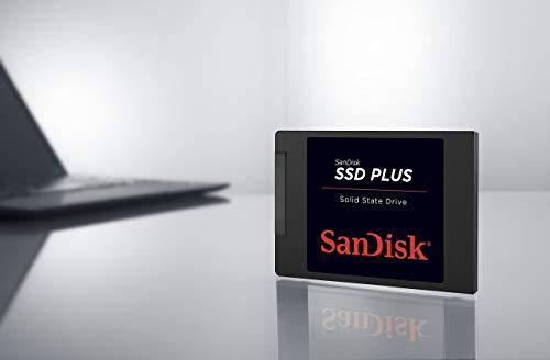 SANDISK SSD PLUS 480GB SSD, 2,5" 7mm, SATA 6Gb/s, Skaitymas / rašymas: 535 / 445 MB/s