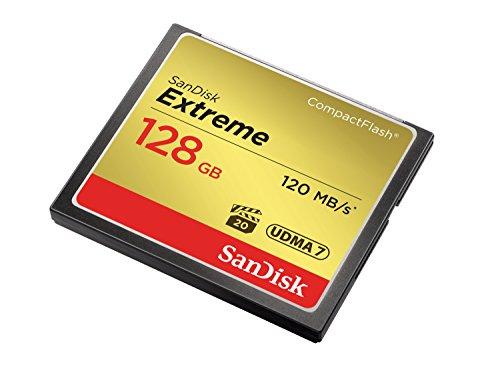 Atminties kortelė SanDisk Extreme CF 128GB 120MB/s UDMA7 SDCFXSB-128G-G46 atmintis