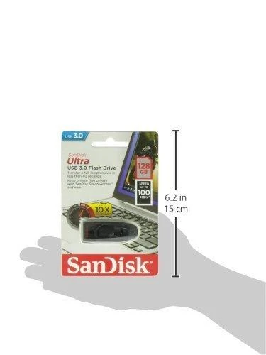 USB laikmena SanDisk 128GB Cruzer Ultra USB 3.0 130 MB/s