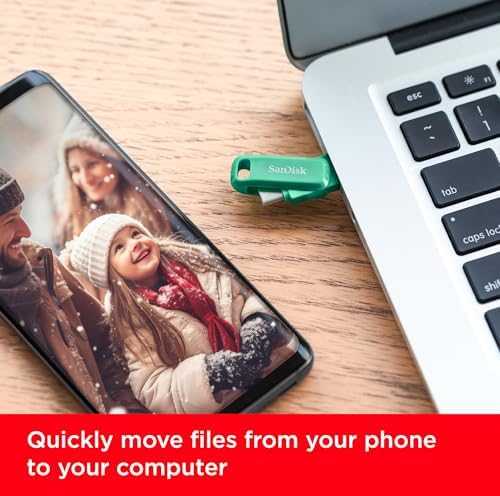 „SanDisk Ultra Dual Drive Go USB Type-C“, „Absinthe Žalias“, pasaulinis, EAN: 619659213367