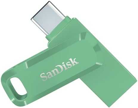 „SanDisk Ultra Dual Drive Go USB Type-C“, „Absinthe Žalias“, pasaulinis, EAN: 619659213367
