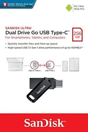 USB laikmena Sandisk Ultra Dual Drive Go 256GB